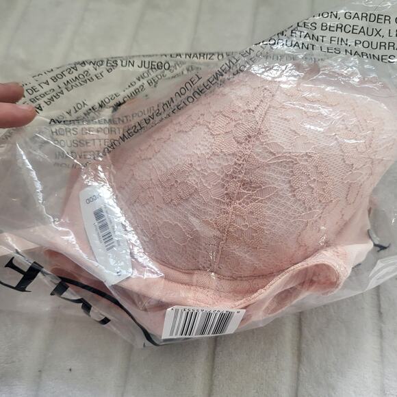 Adore Me Pink Vincenza Push Up Bra - 34DDD - NEW - Picture 4 of 4